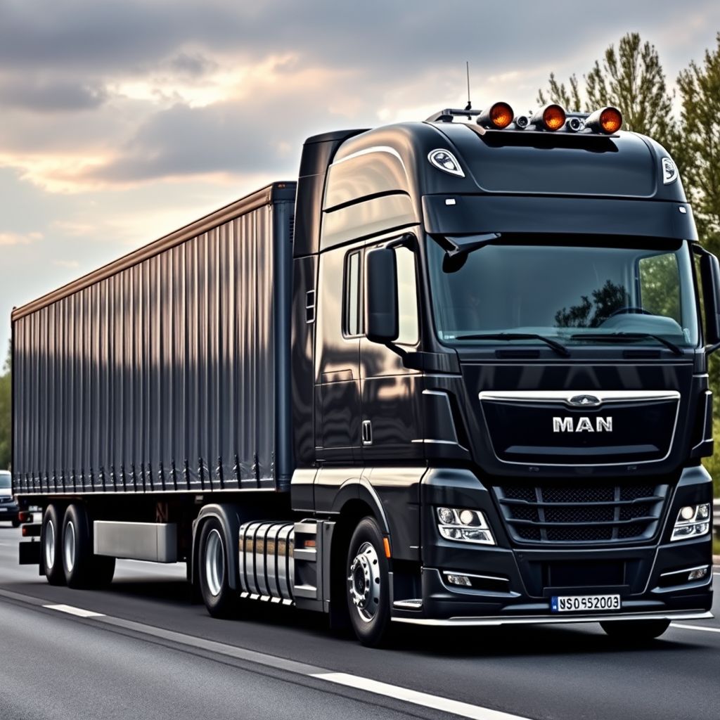 Тягач MAN TGX Euro 6 TransEuro Logistics